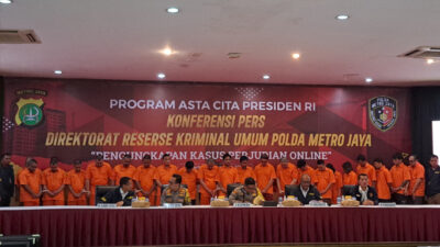 Polisi Blokir Ribuan Website dan Rekening terkait Judol Oknum Komdigi