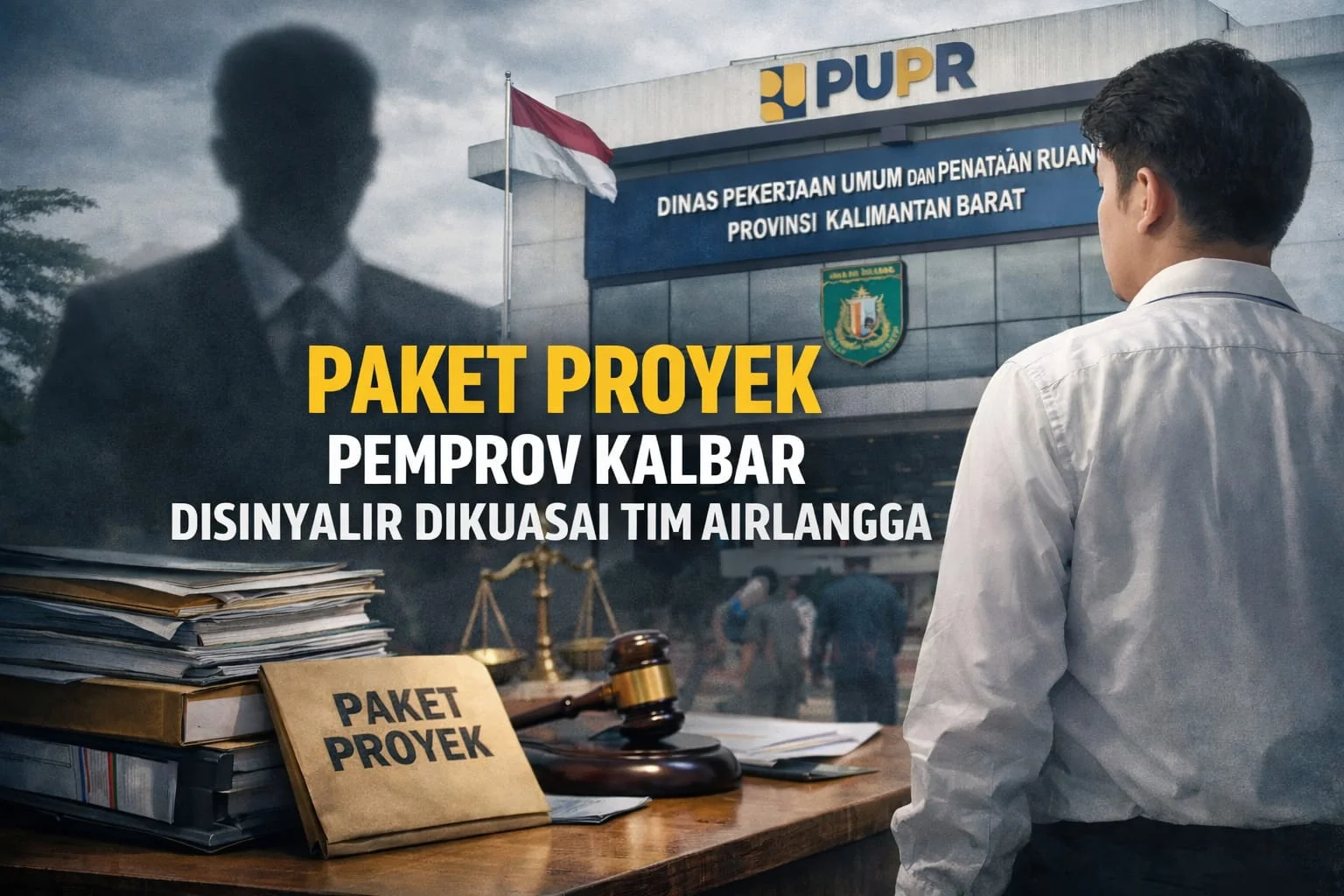 Tim Airlangga Diduga Kuasai 800 Proyek Kalbar